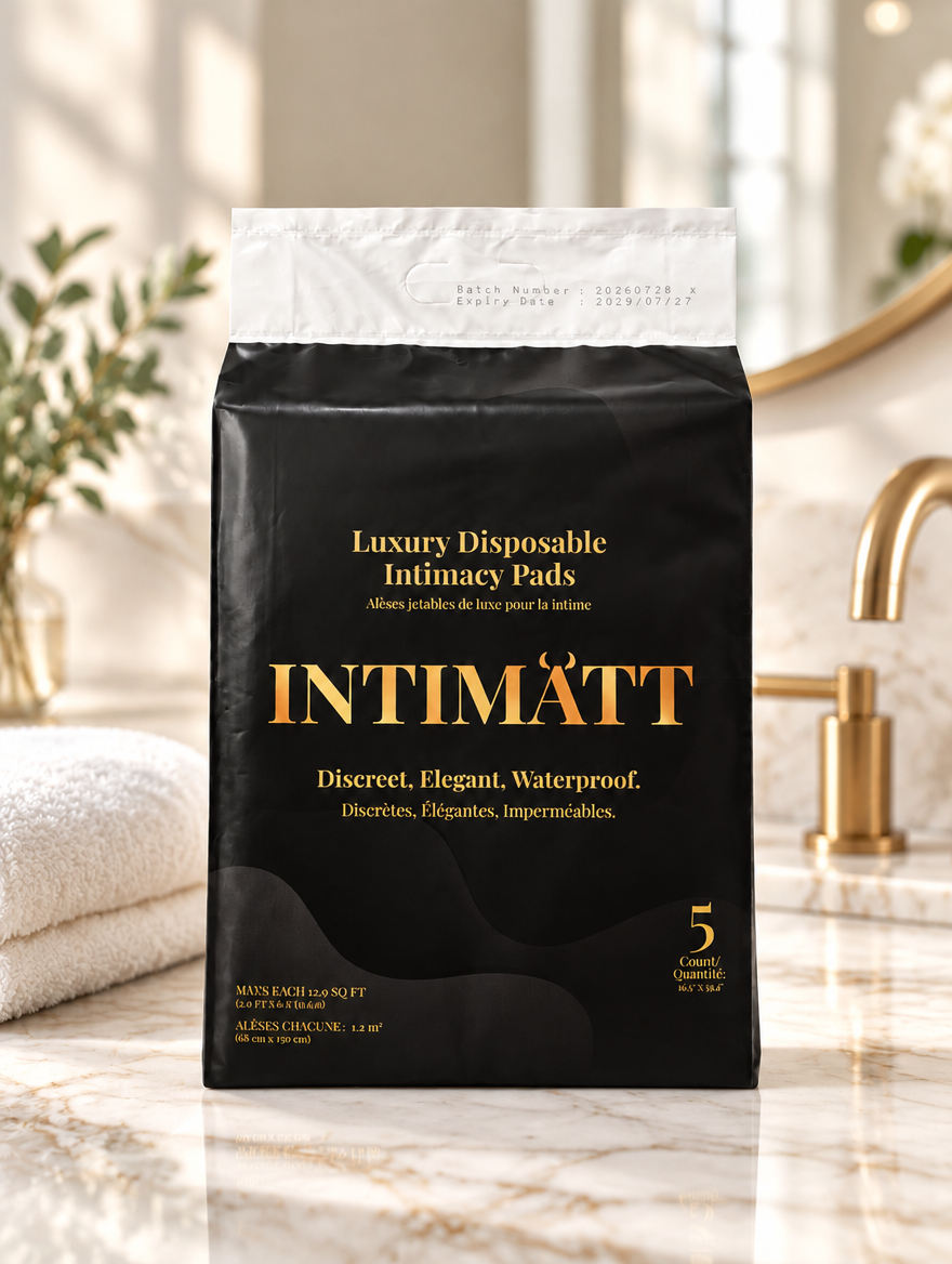 INTIMATT disposable bed protector pad 5 per pack